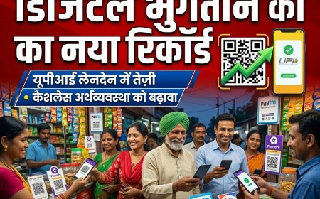 देश में डिजिटल भुगतान का नया रिकॉर्ड, यूपीआई लेनदेन में तेजी